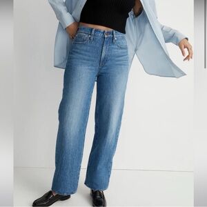 Madewell Curvy Perfect Vintage Wide Leg Crop Jean - EUC - Size 31